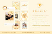 Handmade Biz Instagram Post Template, a Social Media Template by Hell Yeah Designs (Thumbnail 3 of 10)