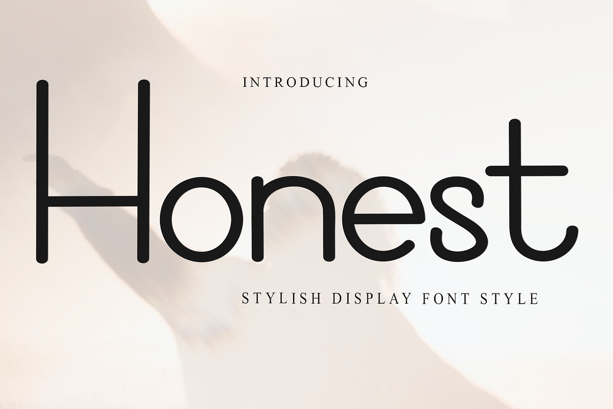 Honest, a Sans Serif Font by FreshTypeINK (Photo 1 of 8)