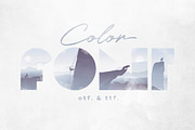 Valley Mist- SVG Color Font, a Symbol Font by Polar Vectors (Thumbnail 2 of 13)