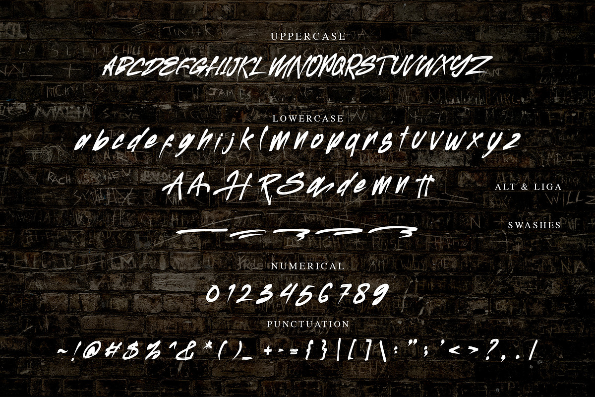 HOPERUSH - Brush Font, a Script Font by NTC Graphic (Photo 8 of 9)