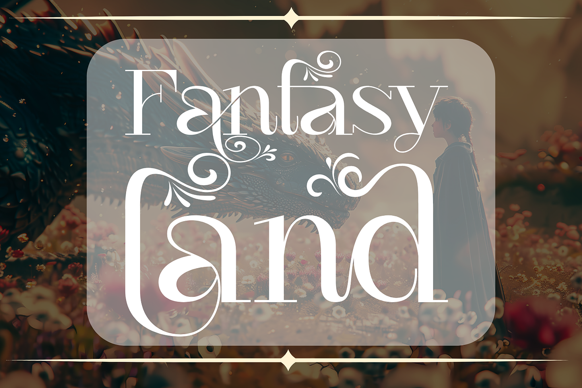 Dragon Hoarders Font, a Serif Font by 177Studio (Photo 3 of 8)