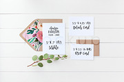Wedding Suite Mockup - Manzanita S2, a Print Template by ILLONA GRAPHICS (Thumbnail 2 of 5)