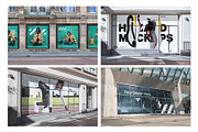 7x Shop Facade Mockup Bundle, an Advertising Mockup by HAZARD MOCKUPS (Thumbnail 7 of 14)