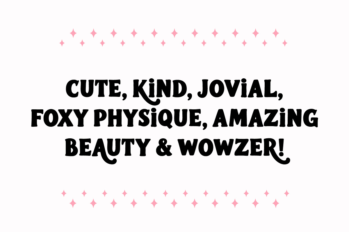 Vintage Dreams Font, a Slab Serif Font by Miss Tiina (Photo 4 of 5)
