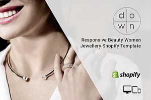 Down Jewellery Fashion Shopify Theme