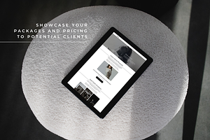 Showit Photographer Website Template