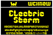 Chasing Lightning font, a Font by weknow (Thumbnail 2 of 8)