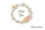 Easter Animal Watercolor Clipart Set, a Seasonal Illustration by ZabolotnaArt (Thumbnail 14 of 14)