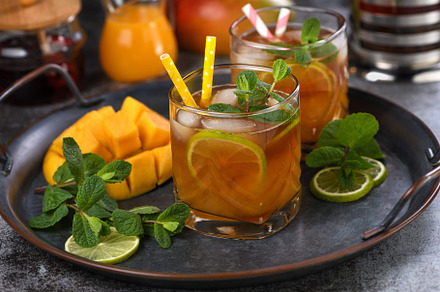 Mango Iced Tea, a Food & Drink Photo by Apolonia