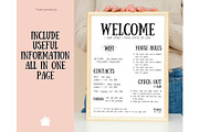Airbnb Welcome Sign Poster Template, a Poster Template by Templatables (Thumbnail 5 of 7)