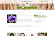 Florida Flowers PSD Website Template, a Websites & App Template by WebbyTemplates (Thumbnail 2 of 7)