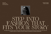 Monse Ligature Serif Font, a Serif Font by Graphicxell (Thumbnail 2 of 8)