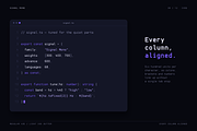 Signal Mono - Futuristic Monospace, a Serif Font by HipFonts (Thumbnail 9 of 14)
