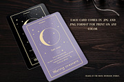 Moon phases mystical ritual cards, an Illustration by Cocoa studio by Eliza M (Thumbnail 4 of 5)
