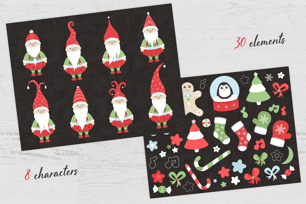 Merry Christmas seamless pattern, a Pattern Graphic by LartGraphics (Photo 7 of 8)