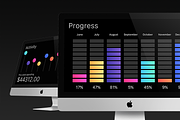 Color-X 2 Keynote Template, a Presentation Template by Yuriy Kondratkov (Thumbnail 3 of 6)