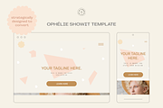Ophélie Showit Web Template, a Websites & App Template by Figue Studio (Thumbnail 1 of 6)