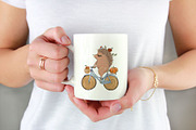 Fall Woodland Clipart & Patterns Kit, a Seasonal Illustration by KaramfilaS (Thumbnail 4 of 25)