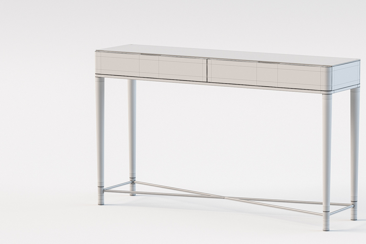Gallotti Radice Tama Console, a Furniture 3D Model by Dmitriy Kalko (Photo 8 of 11)