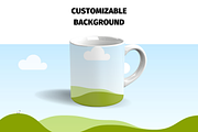 Mug Mockup Canva Template, a Cups & Container Mockup by GraphiCarola (Thumbnail 4 of 7)