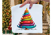 Whimsical Christmas Trees Clipart, an Illustration by Dream Creation (Thumbnail 5 of 7)