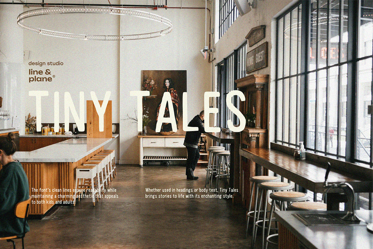 Tiny Tales Font - Latine & Cyrillic, a Handwritten Font by line & plane (Photo 2 of 9)