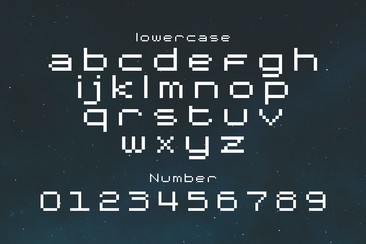 Pixelow, a Script Font by almazstudio (Photo 9 of 10)