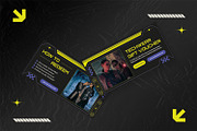 Cyber Futuristic - Gift Voucher, a Print Template by StreaksideStd (Thumbnail 3 of 3)