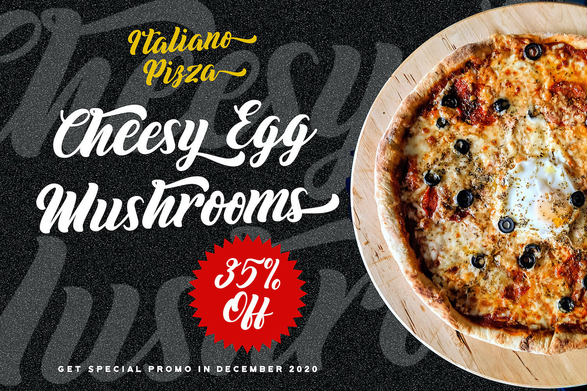 Biyonella - Retro Bold Script Font, a Script Font by StringLabs (Photo 6 of 13)