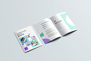 A4 Bifold Brochure Mockup, an Advertising Mockup by Se٧enStudio (Thumbnail 2 of 6)
