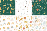 Boho animals. Rainbow clipart, an Animal Illustration by Lesya Skripak (Thumbnail 9 of 10)