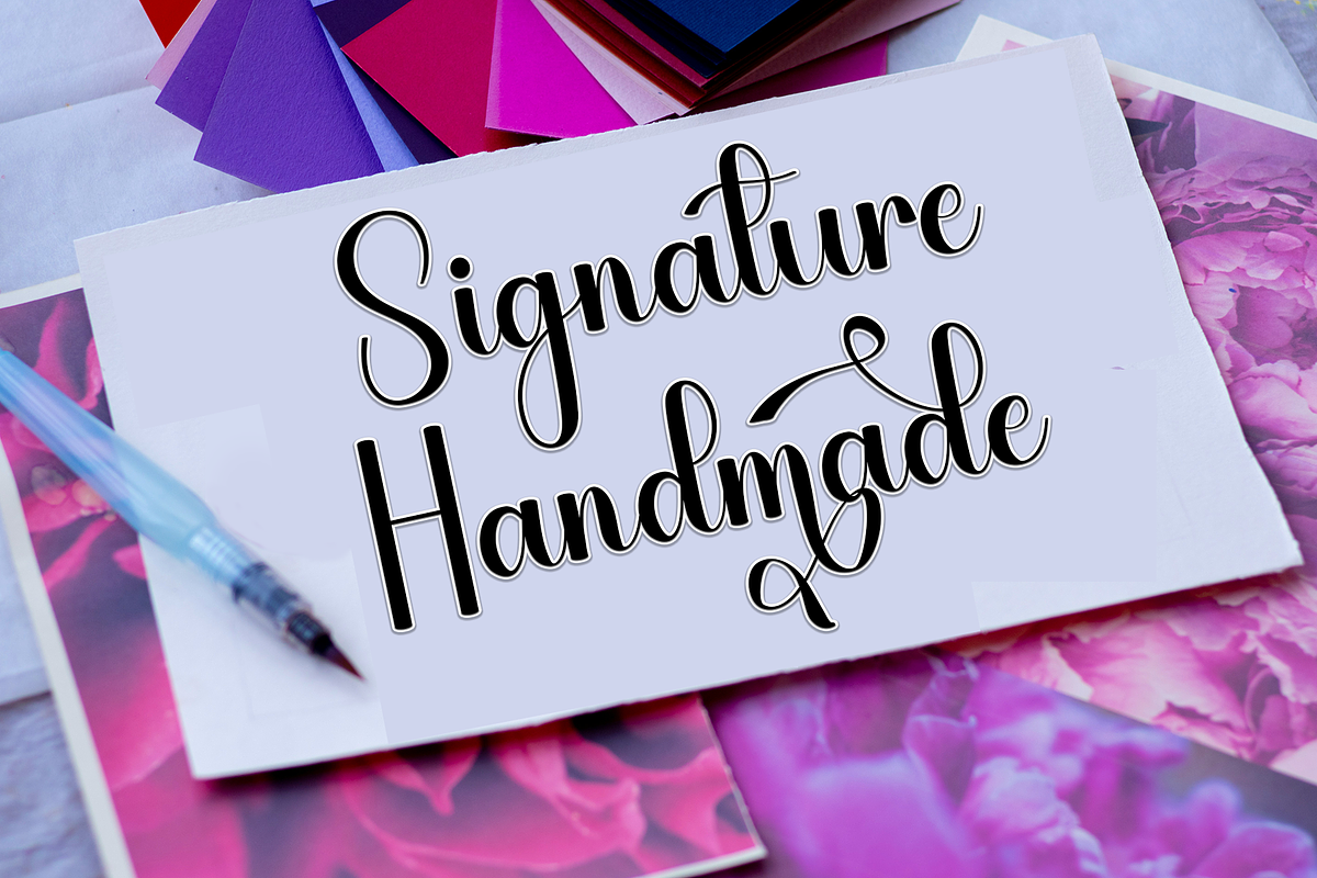 Beach Dandelion, a Handwritten Font by FreshTypeINK (Photo 8 of 8)