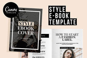 Style Ebook Canva Template