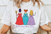 Hocus Pocus Witch Sisters PNG, an Illustration by Craft Nest (Thumbnail 3 of 6)