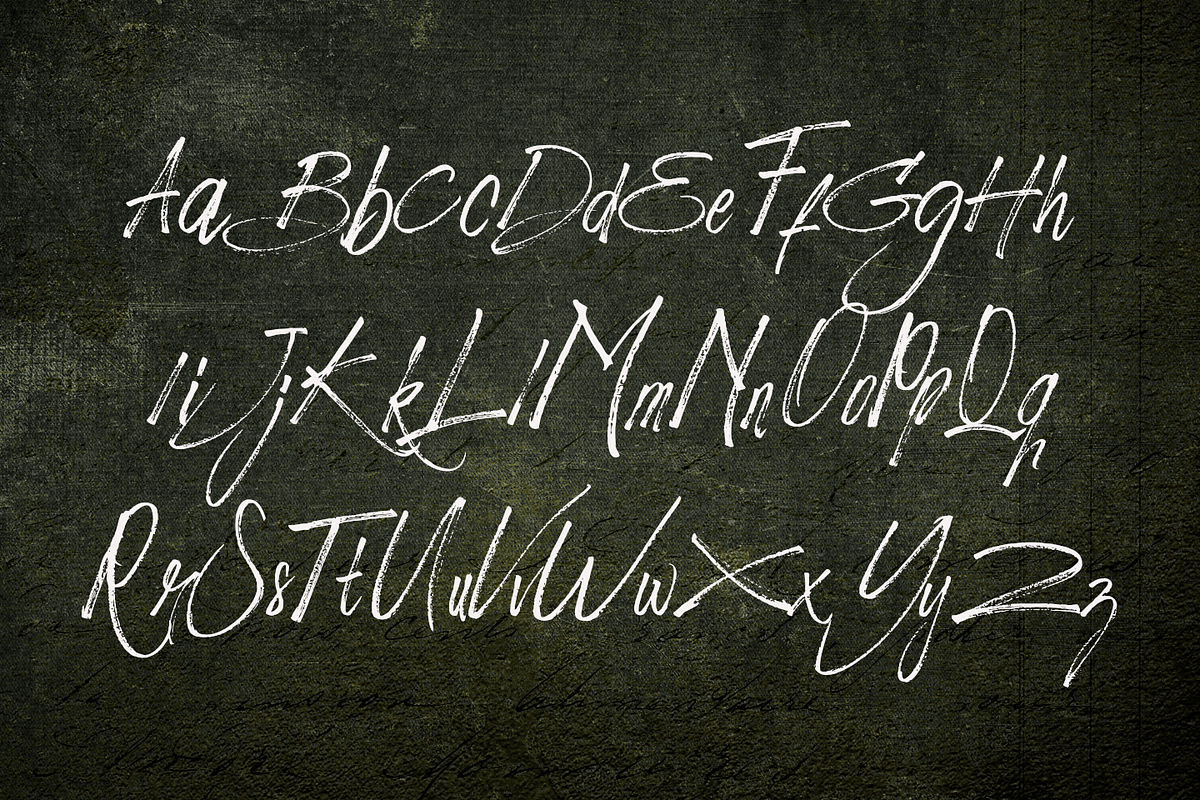 BRICKET brush font, a Script Font by SSI.Scraps (Photo 13 of 20)