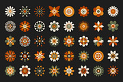 200 Flower Shapes, an Object Graphic by ArinStudio (Thumbnail 9 of 10)