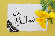 Yellow floral flatlay set, an Object Graphic by Pullia (Thumbnail 2 of 9)