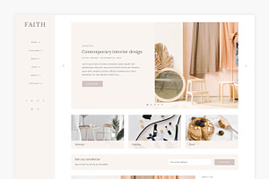 Faith - WordPress Blog & Shop Theme