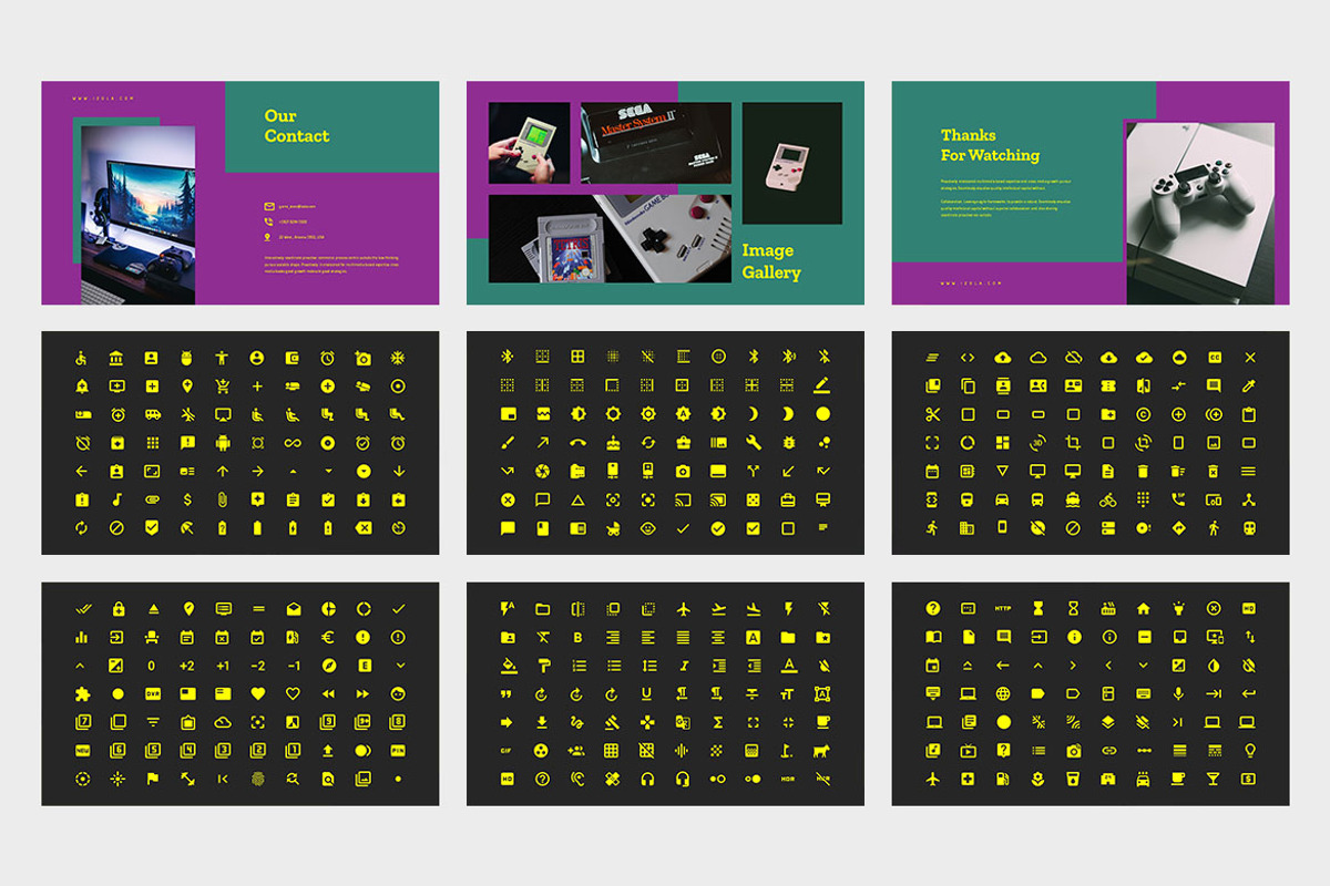 Izola : Game Store Keynote, a Presentation Template by Punkl Camp (Photo 5 of 9)