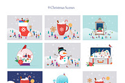 Magic Winter - Christmas scenes, a Decorative Illustration by Marish (Thumbnail 3 of 9)