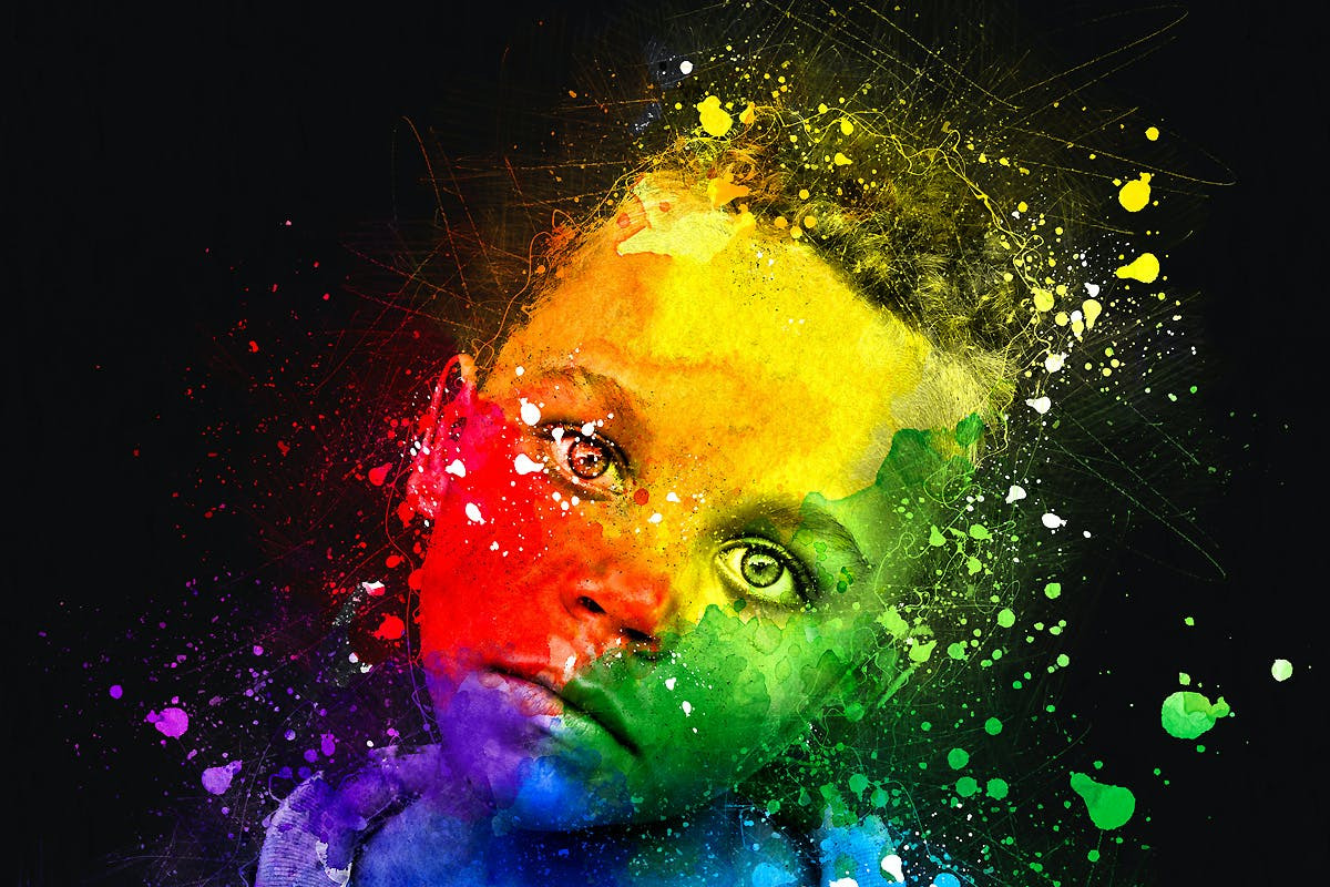 Digital Art Photoshop Action, an Action Add-On by KellerDesign (Photo 4 of 4)