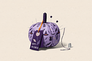 Spooky Spectacle: Halloween Elements, a Seasonal Illustration by Littlefield Design (Thumbnail 6 of 8)