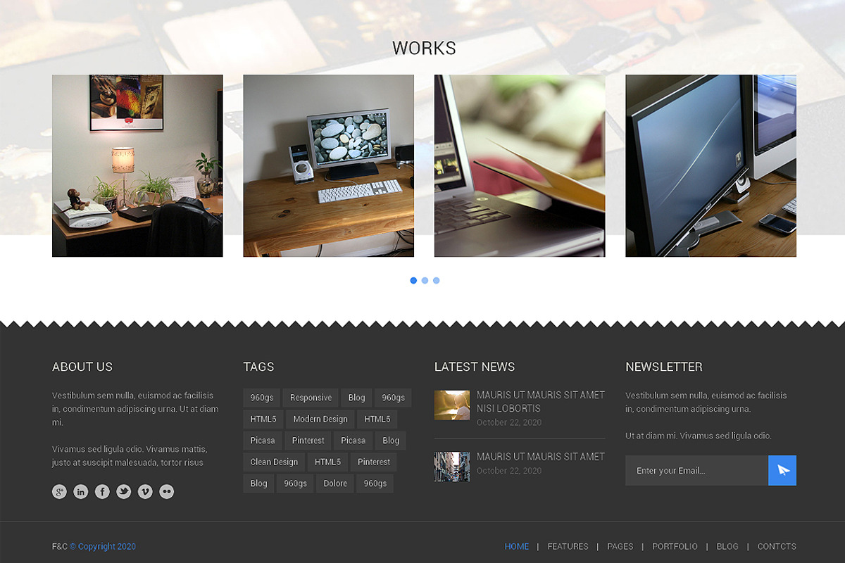 Fresh & Cool Bootstrap Theme, a Bootstrap Template by IceTemplates (Photo 4 of 4)