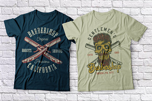 Barbershop T-shirts Set