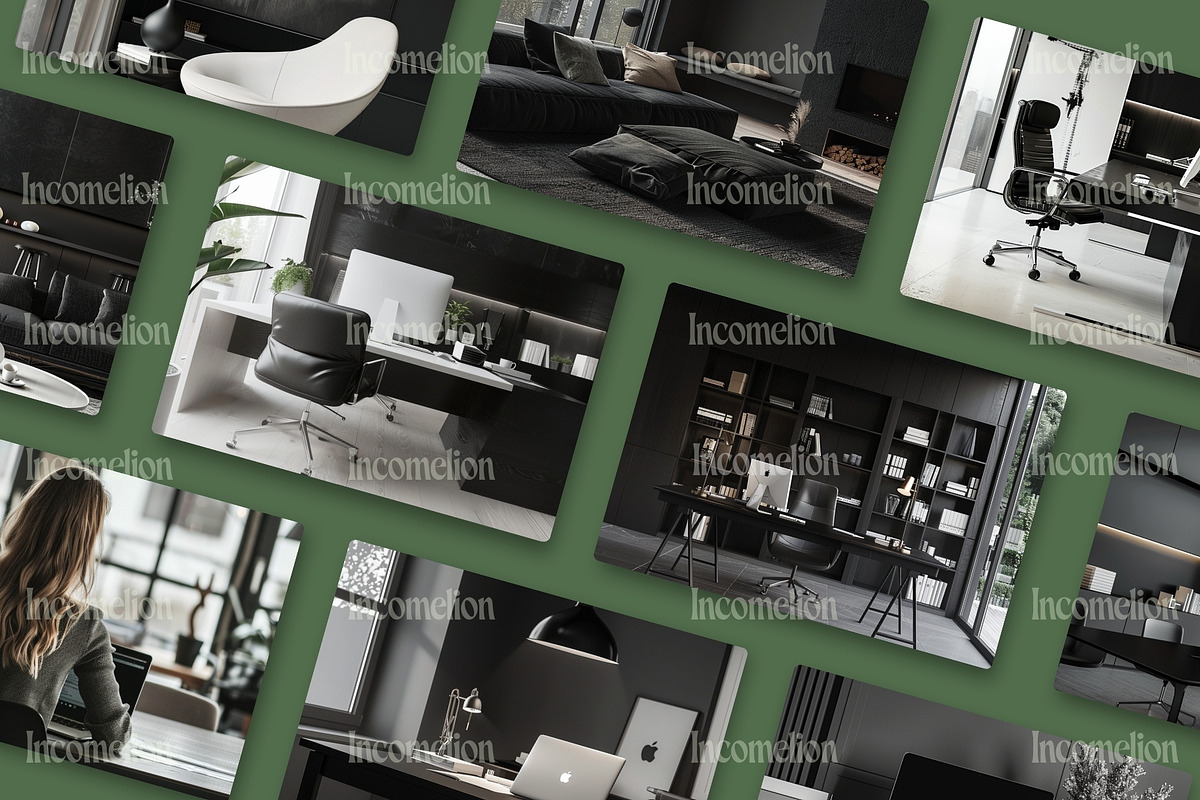 100 Black Aesthetic Home & Office, an Arts & Entertainment Photo by Incomelion (Photo 5 of 7)