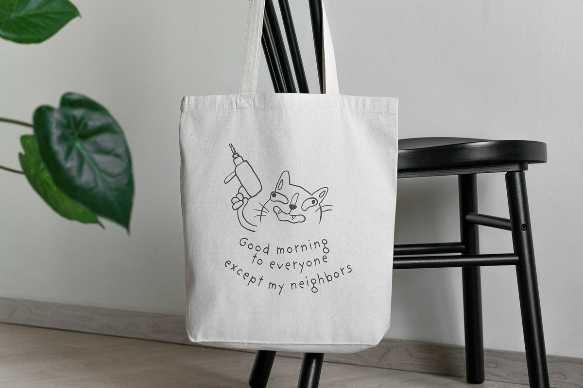 Funny Cat Line Art Doodles, an Illustration by Anastasiya Klempach (Photo 10 of 10)