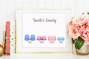 Watercolor Clogs Clipart, a Person Illustration by Corner Croft (Thumbnail 8 of 8)