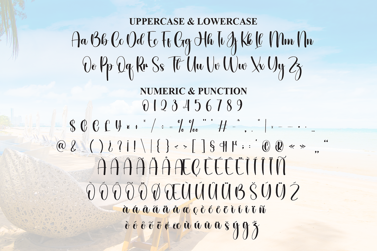Holiday | Script Font, a Handwritten Font by Scratchones (Photo 7 of 9)