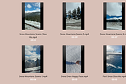 Winter Outdoor: 10 Aesthetic Videos, a Social Media Template by sociallyswanky (Thumbnail 4 of 5)