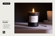 Realistic Candle - 6 Mockups Set, a Packaging Mockup by Studio Lanterne (Thumbnail 7 of 7)